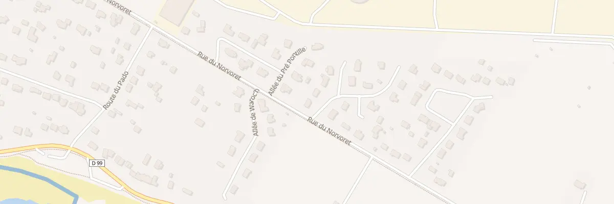 Plan du 1 All du Membro à Piriac-sur-Mer