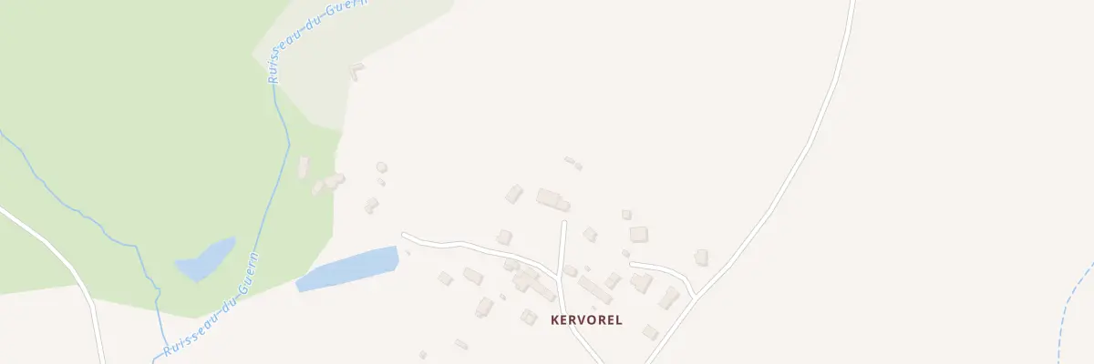 Plan du 5108 Kervorel à Berric