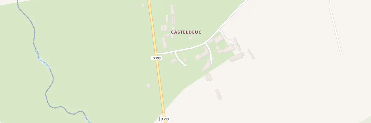 Plan du 12 Casteldeuc à Mohon