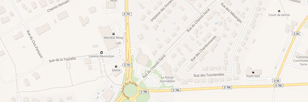 Plan du 1 Rue du Chemin Ferré à Saint-Alban