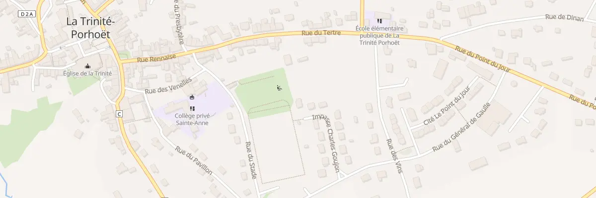 Plan du 16 Imp Charles Goujon à La Trinité-Porhoët