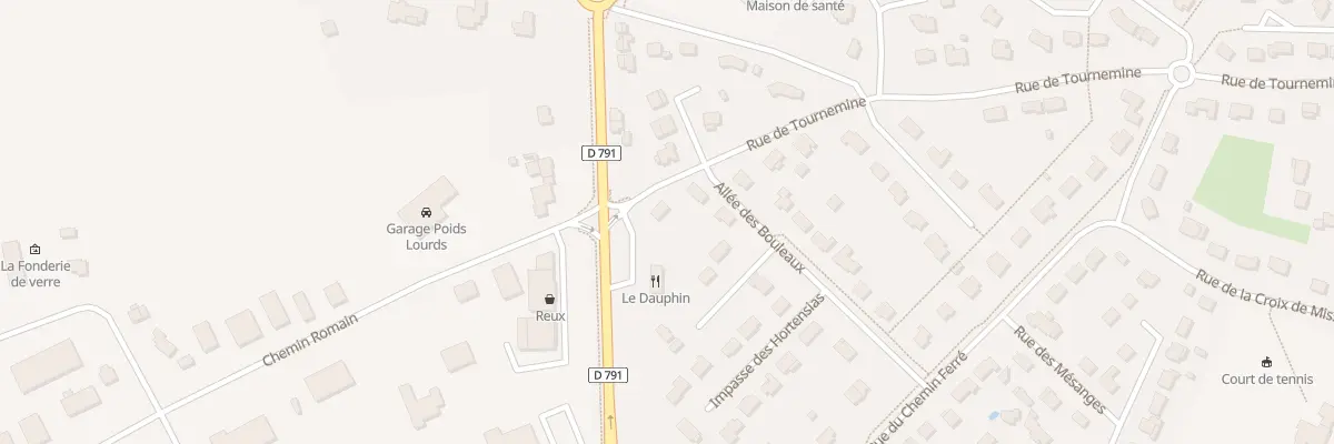 Plan du 33 Rue de Tournemine à Saint-Alban