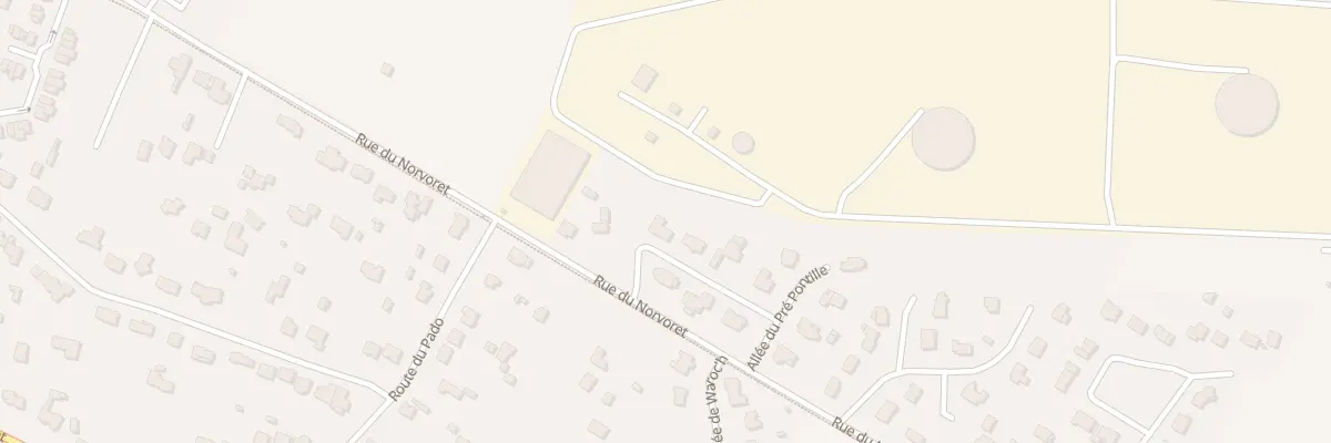 Plan du 3 All du Pré Pontille à Piriac-sur-Mer