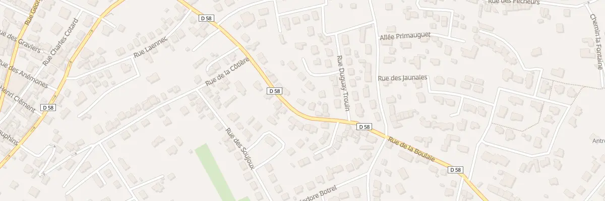 Plan du 16 Rue de la Moinerie à Pléneuf-Val-André