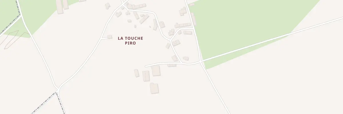 Plan du 5619 La Touche Piro à Saint-Servant