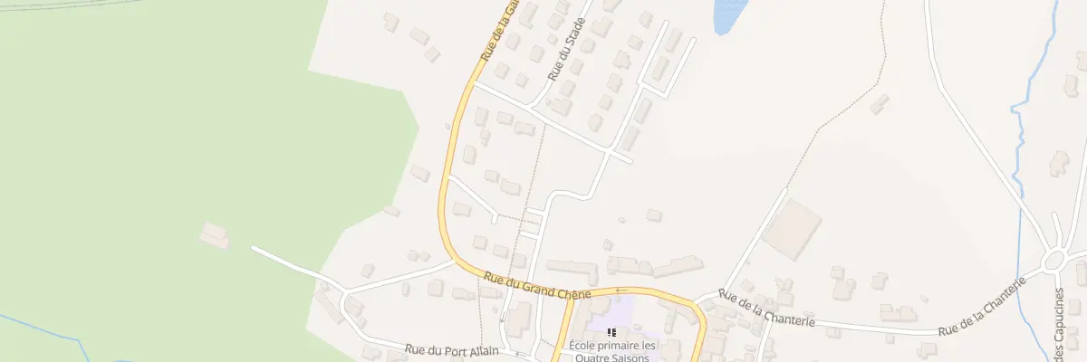 Plan du 1 Rue Ar Bradenn à La Vraie-Croix