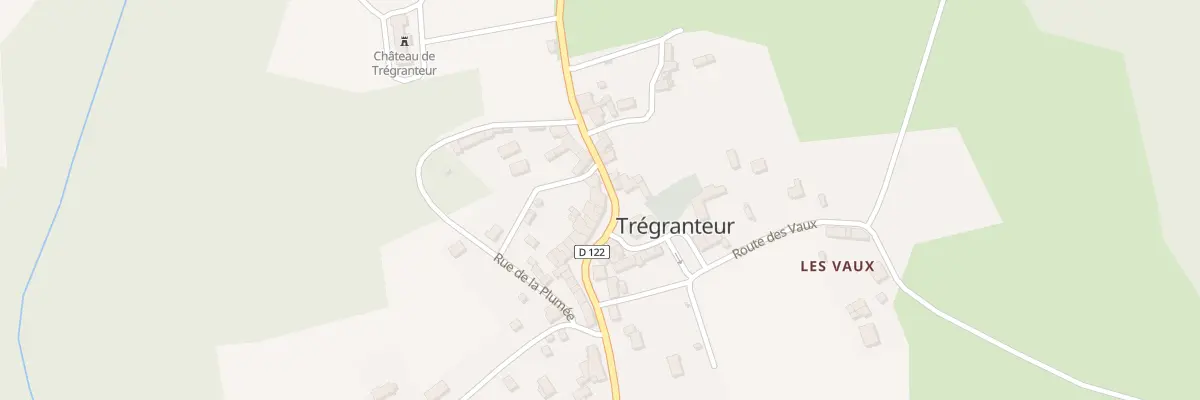 Plan du 5452 Tregranteur à Guégon