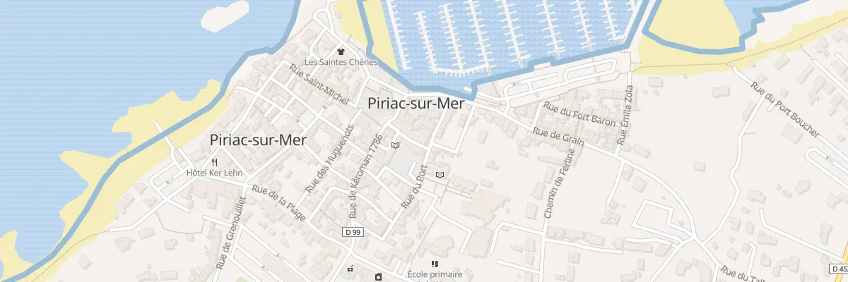 Plan du 6B Rue du Port à Piriac-sur-Mer