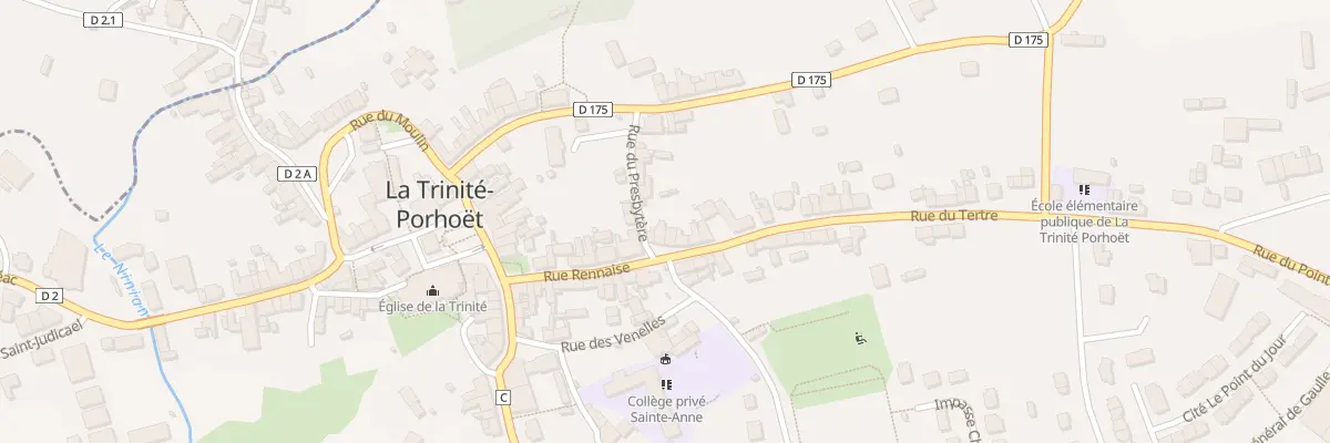Plan du 4 Rue du Tertre à La Trinité-Porhoët