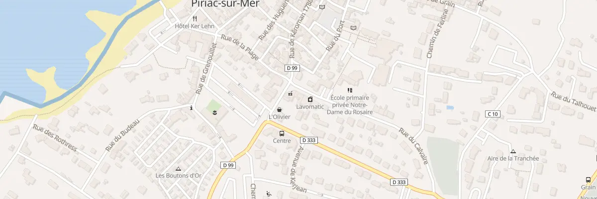 Plan du 4 Rue du Calvaire à Piriac-sur-Mer