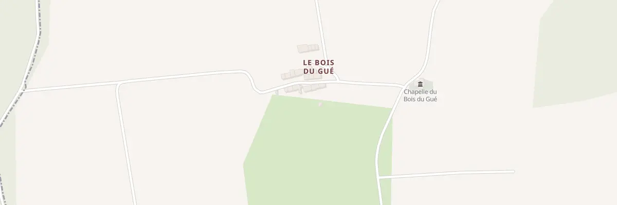 Plan du 5232 Le Bois du Gué à Saint-Servant