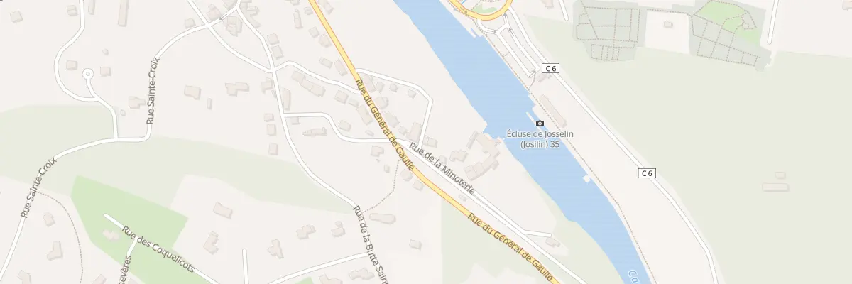 Plan du 1 Che de la Minoterie à Josselin