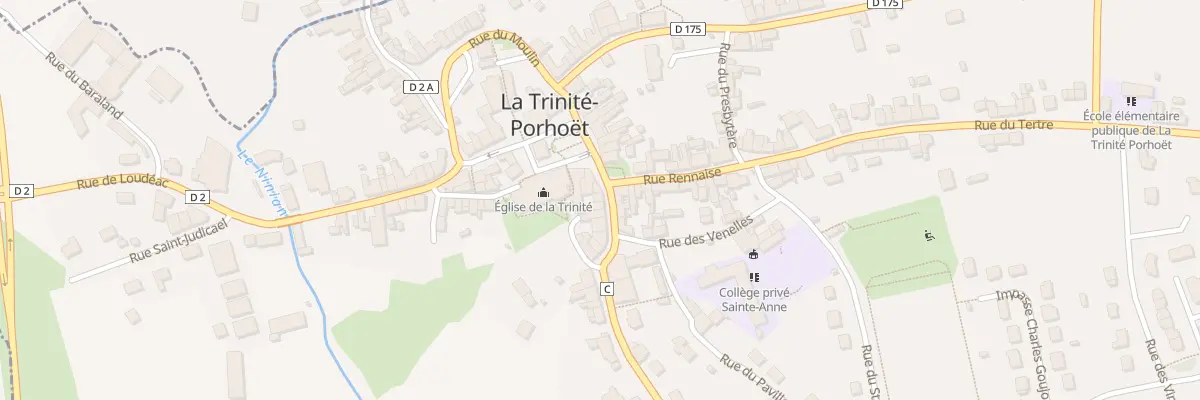 Plan du 3 Rue Pifosset à La Trinité-Porhoët