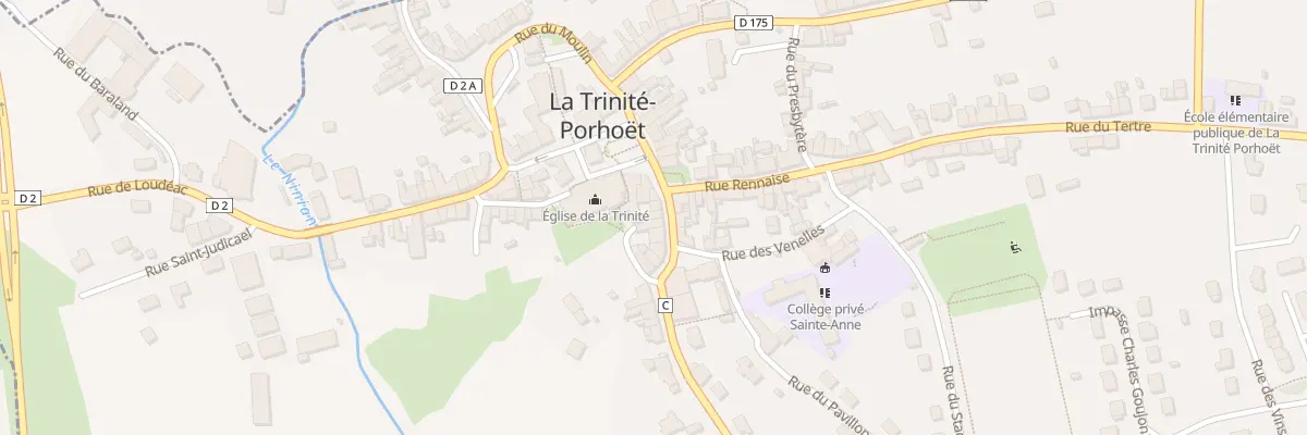 Plan du 5 Rue Pifosset à La Trinité-Porhoët