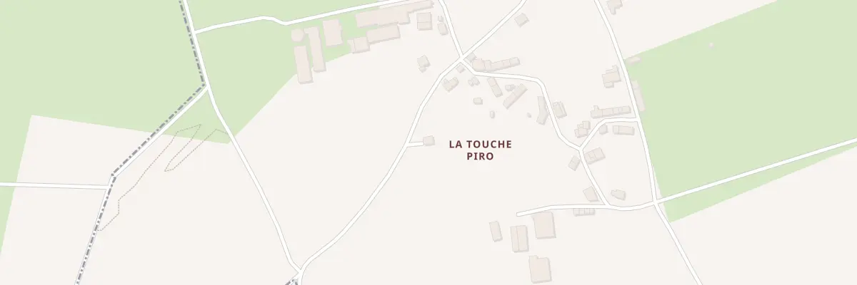 Plan du 5432 La Touche Piro à Saint-Servant