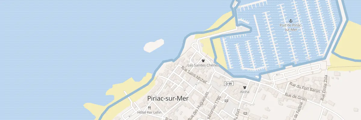Plan du 1 Rue St Michel à Piriac-sur-Mer