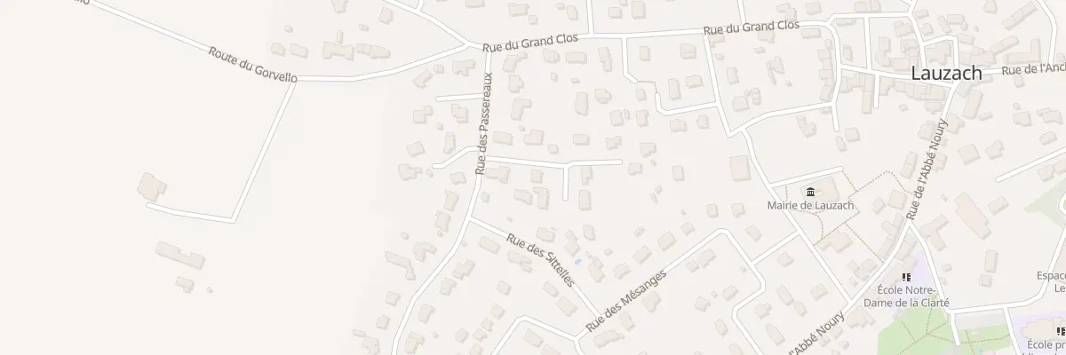 Plan du 14 Rue des Passereaux à Lauzach