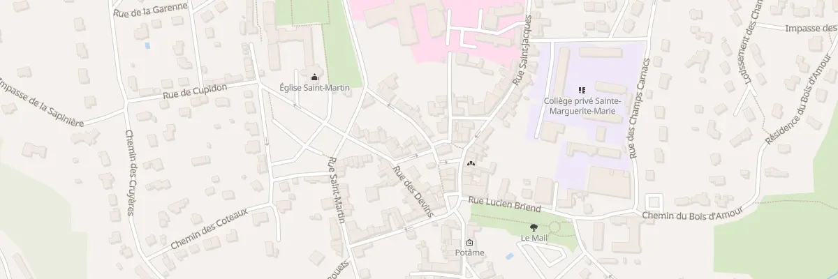 Plan du 1 Rue des Sorciers à Josselin
