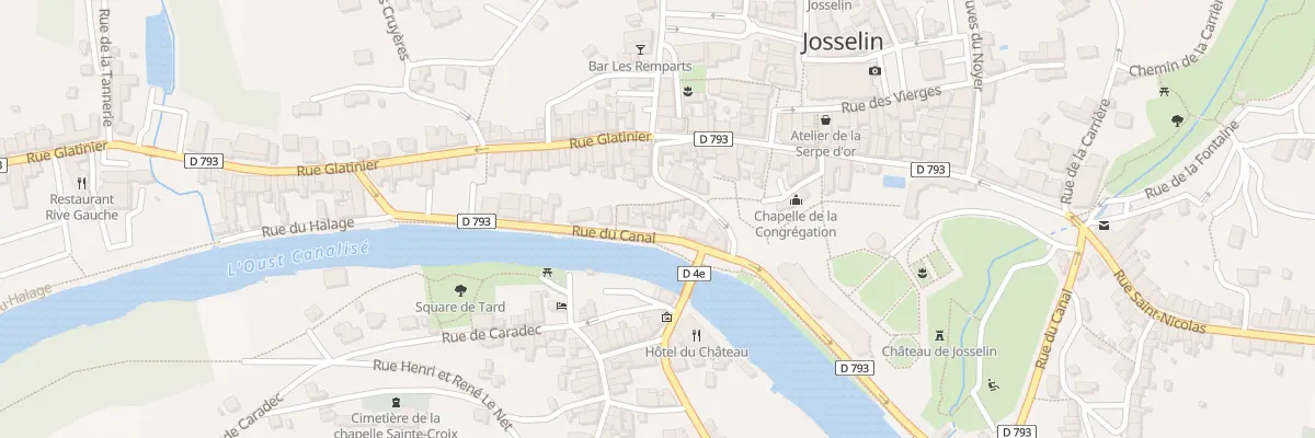 Plan du 7 Rle du Vieux-Pont à Josselin