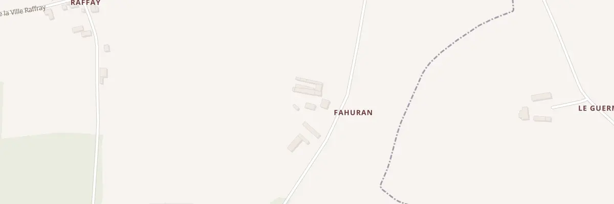 Plan du 5487 Fahuran à Guégon