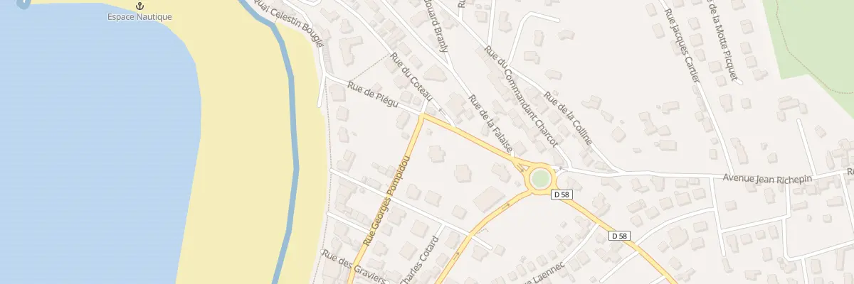 Plan du 2 Rue Charles de Gannes à Pléneuf-Val-André