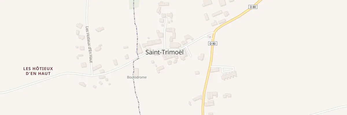 Plan du 4 Rue de l’Ecole à Saint-Trimoël
