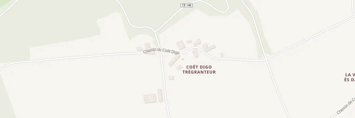 Plan du 5302 Coët-Digo à Guégon