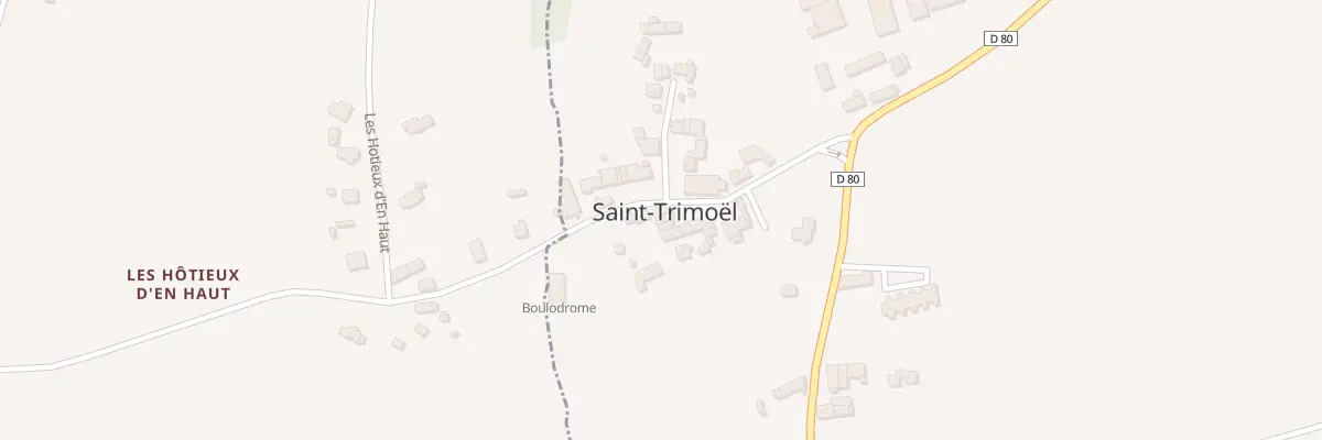 Plan du 6 Pl de la Mairie à Saint-Trimoël
