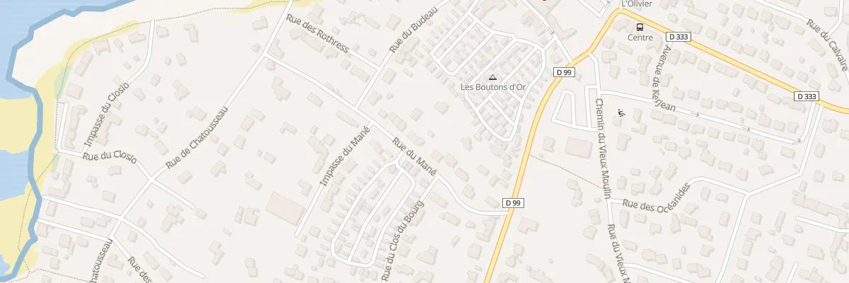 Plan du 7 Rue du Mane à Piriac-sur-Mer