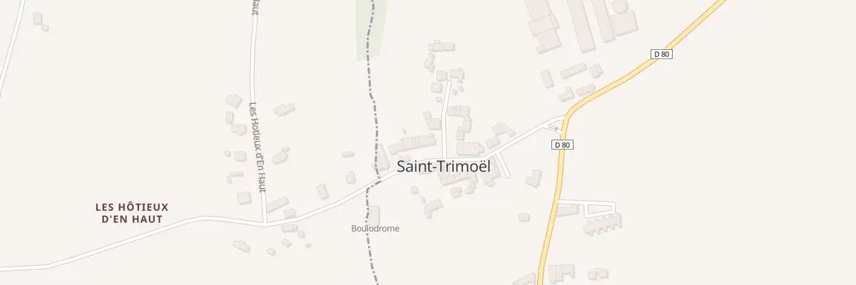 Plan du 5 Pl de la Mairie à Saint-Trimoël