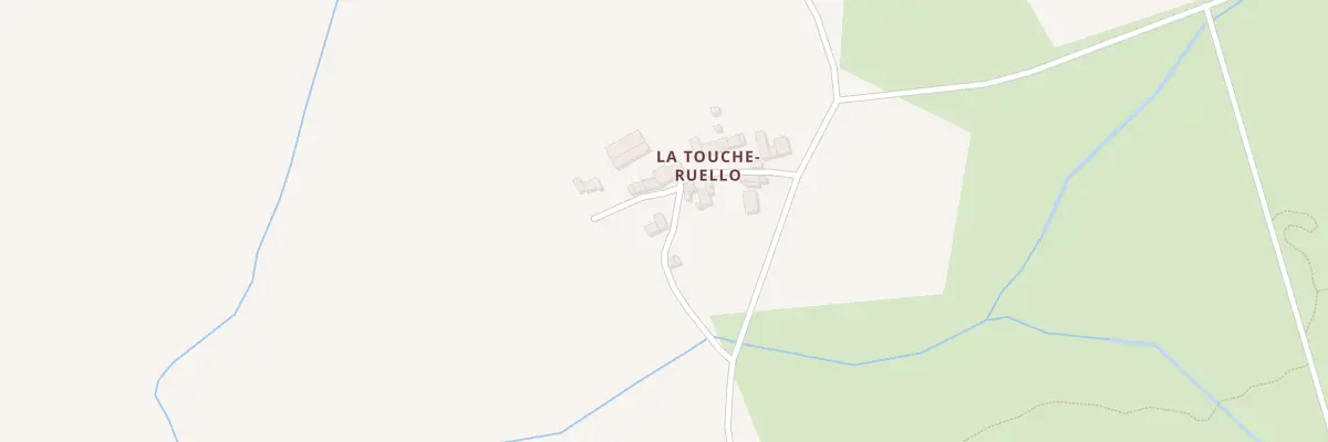 Plan du 5053 La Touche Ruello à Lizio
