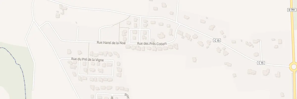 Plan du 12 Rue des Prés côtiers à Saint-Alban