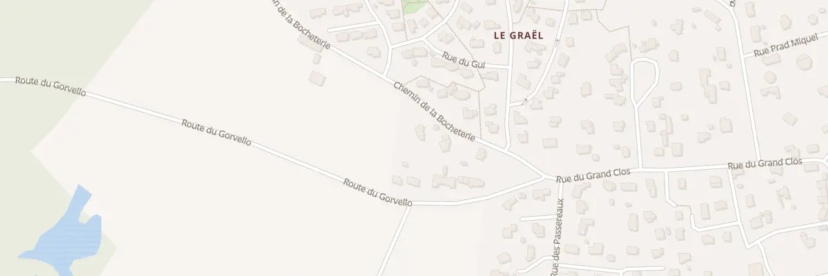 Plan du 5572 Rte du Gorvello à Lauzach