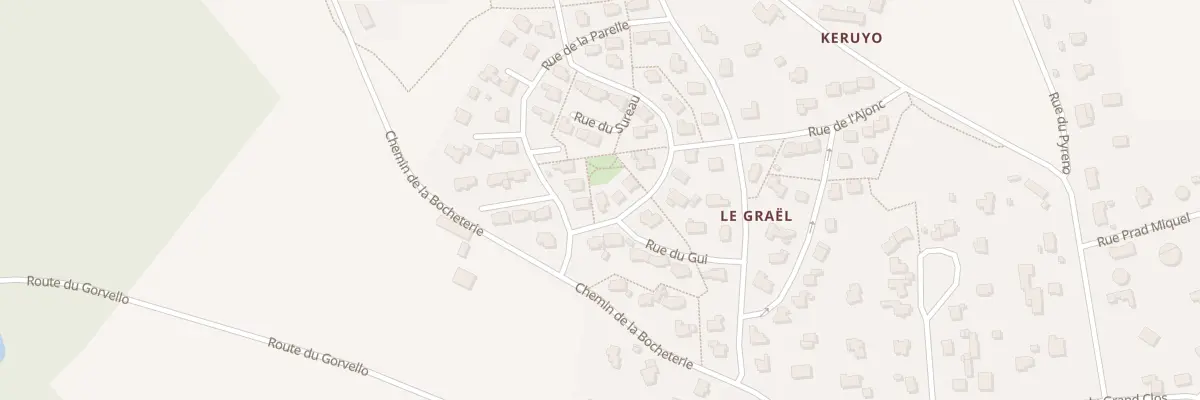 Plan du 1 Rue de l’Agate à Lauzach