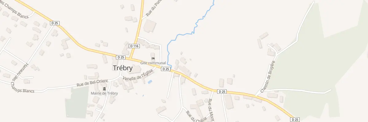 Plan du 11 Rue du Ruset à Trébry