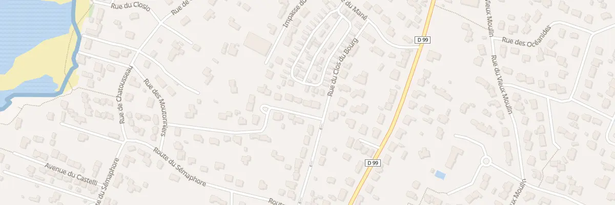 Plan du 3 Rue de l’Artimon à Piriac-sur-Mer