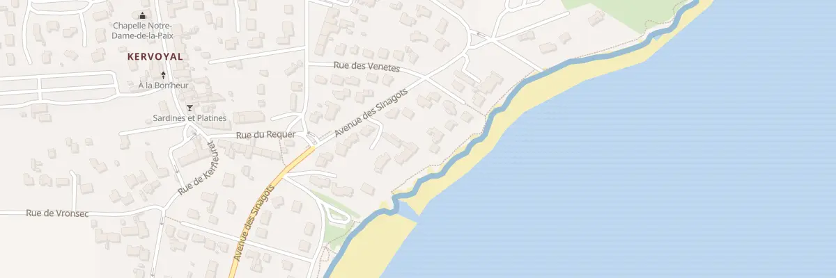 Plan du 26 Av des Sinagots à Damgan