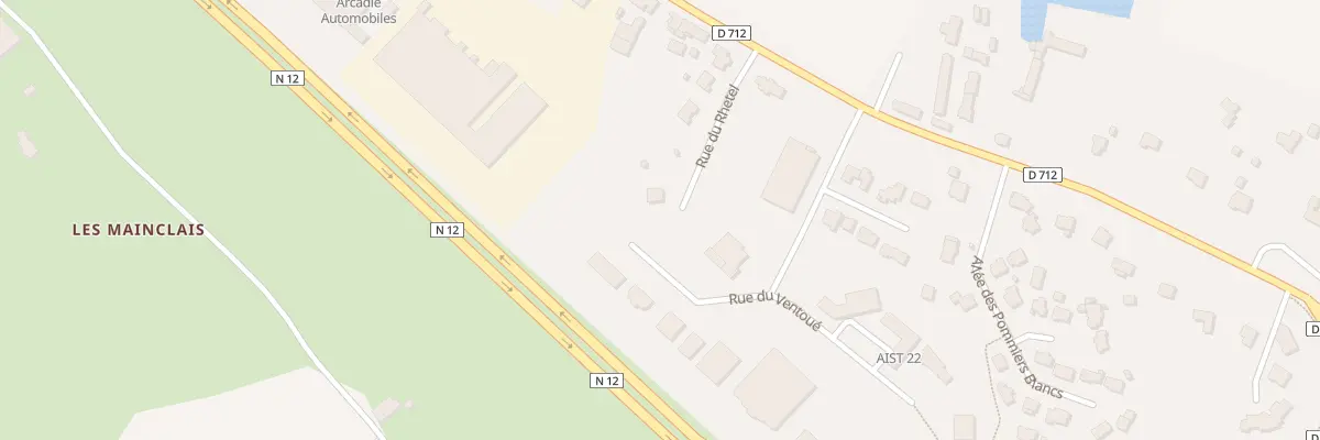 Plan du 6 Rue du Rhetel à Lamballe-Armor