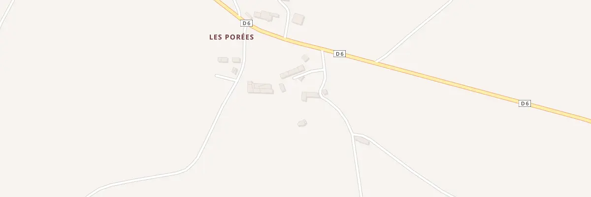 Plan du 13 Les Porées à Trébry