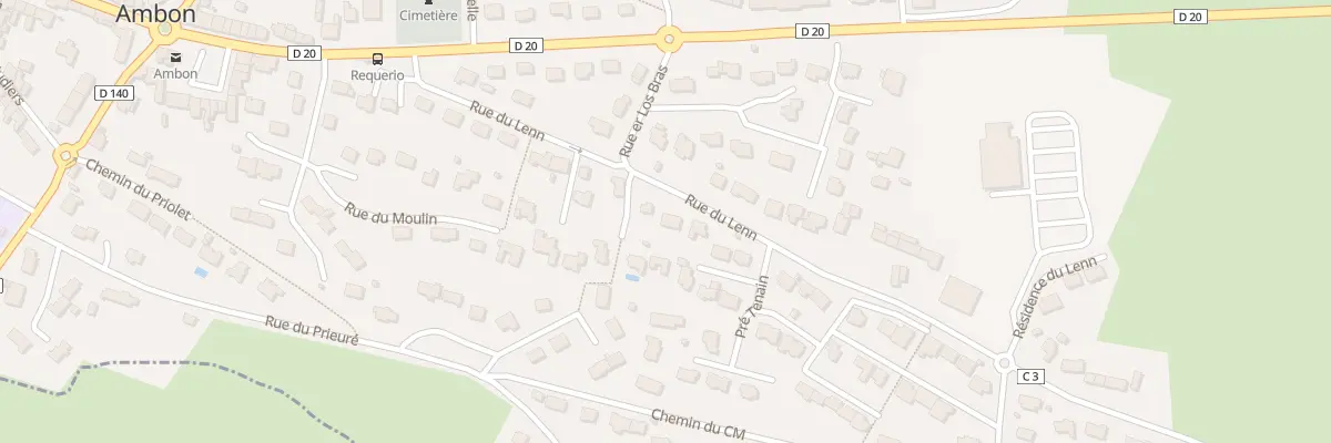 Plan du 24 Rue du Lenn à Ambon