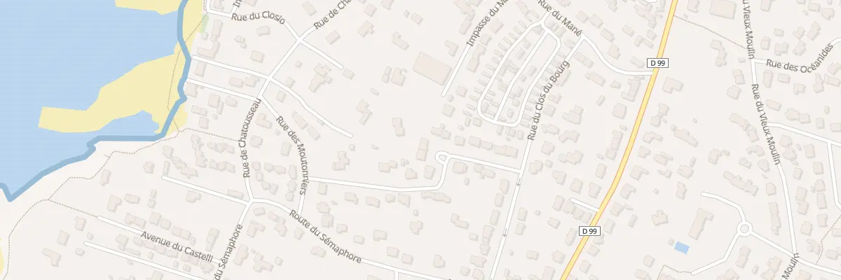 Plan du 15 Rue de l’Artimon à Piriac-sur-Mer