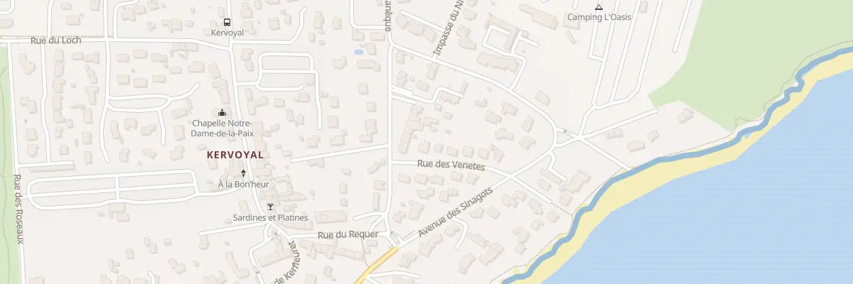 Plan du 3 Rue des Vénètes à Damgan