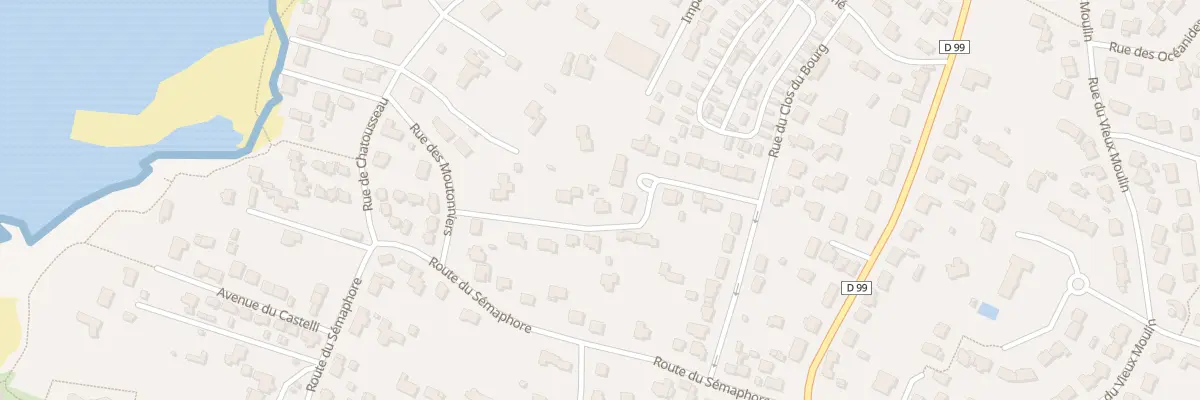Plan du 21 Rue de l’Artimon à Piriac-sur-Mer