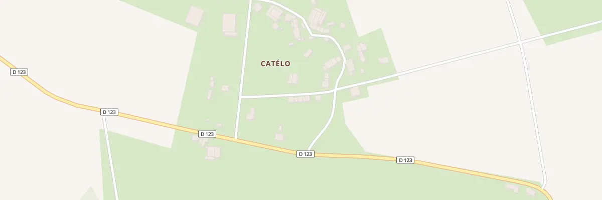 Plan du 13 Catelo à Guégon