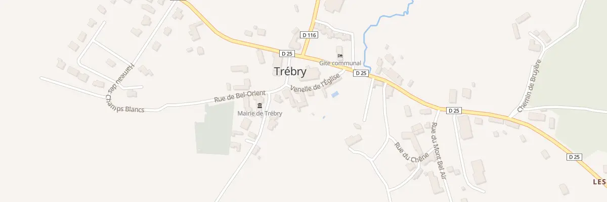 Plan du 2A Ven de l’Eglise à Trébry
