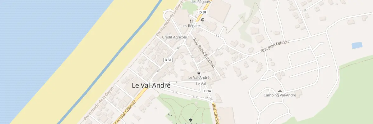 Plan du 126 Rue Clémenceau à Pléneuf-Val-André