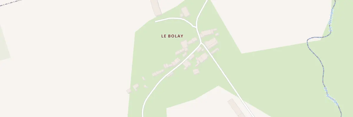 Plan du 5085 Le Bolay à Forges de Lanouée