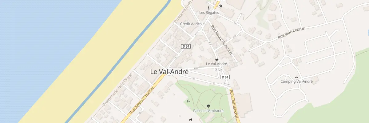 Plan du 9 Rue Amiral Charner à Pléneuf-Val-André