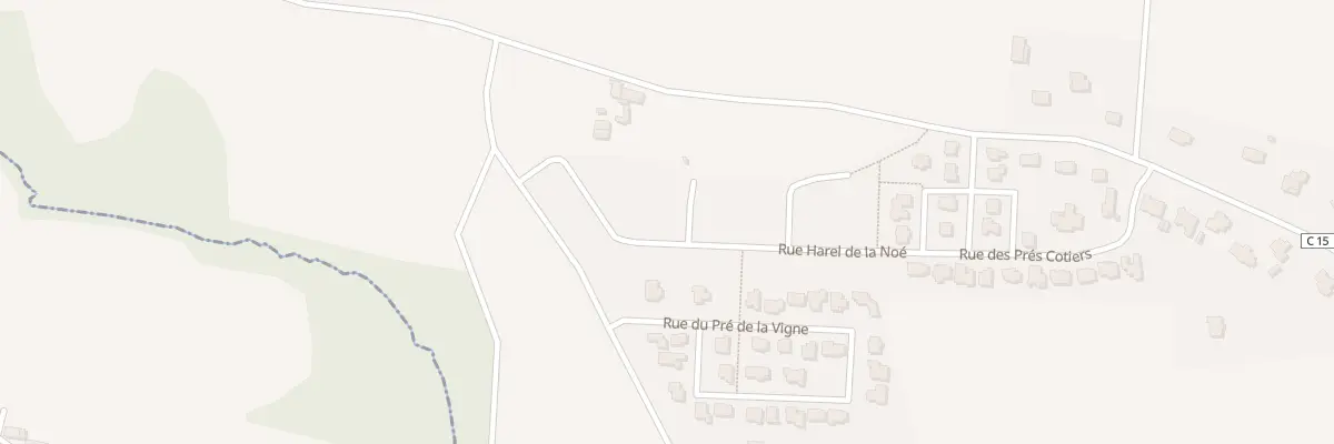 Plan du 1 Imp Charles Renard à Saint-Alban