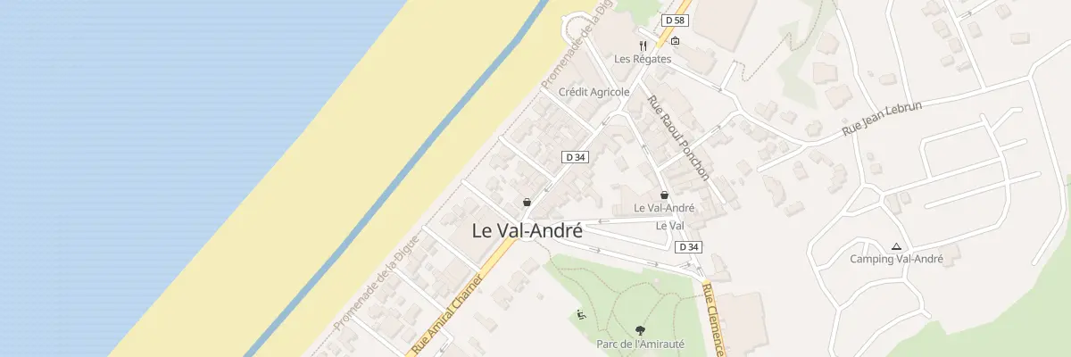 Plan du 8 Rue du Verdelet à Pléneuf-Val-André